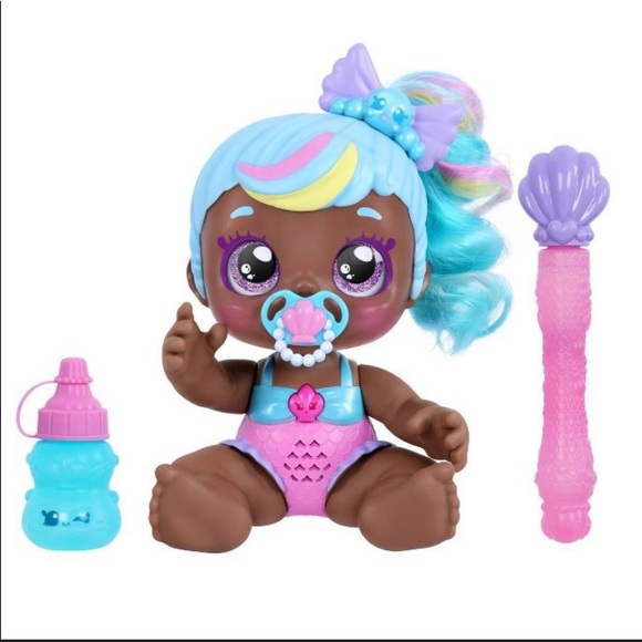 Kindi Kids Bobbi Bubbles Doll-Blows Bubbles & Sings - Picture 2 of 12